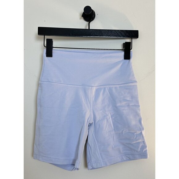 LULULEMON Align High-Rise Short 6" in Serene Blue Size US 6 - Picture 2 of 4